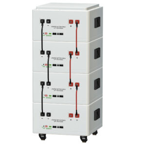 High-Capacity 48V 400Ah Stacked LiFePO4 Battery Pack for Home Solar Energy Storage
